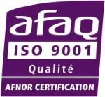 Logo Certification Afaq Iso 9001 (personnalisé)